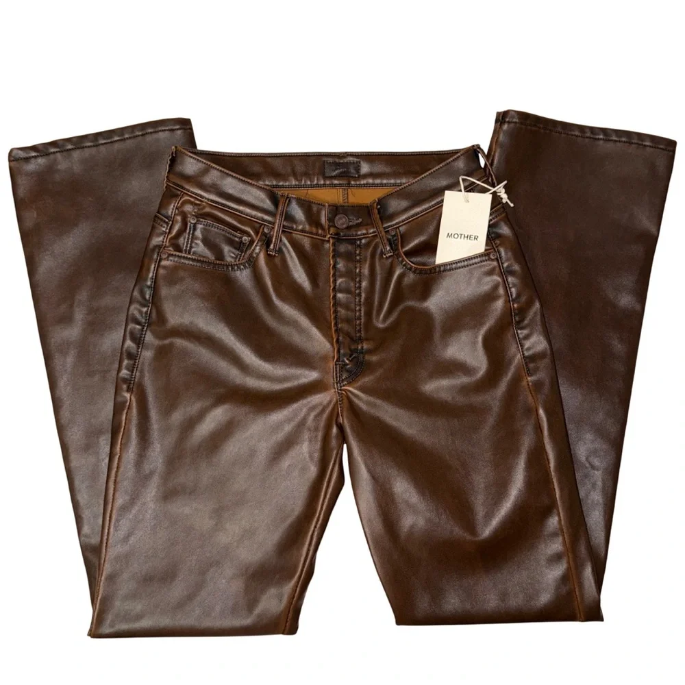 PRICE IS FIRM - MOTHER 🤎 The Insider Sneak High Rise Jeans - 27